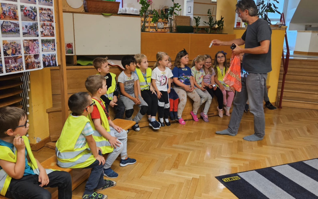 „Das kleine Straßen 1×1“ im Kindergarten Wagna